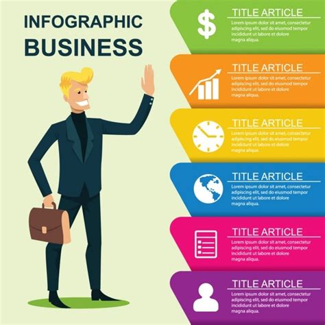 Free Vector | Business infographic template