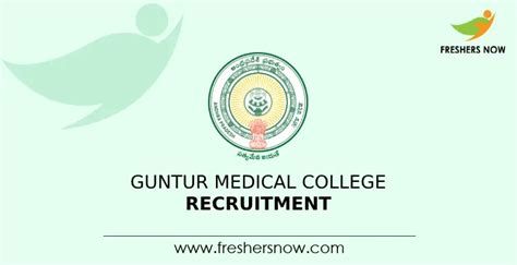 Guntur Medical College Recruitment 2023 Notification For 82 Senior ...