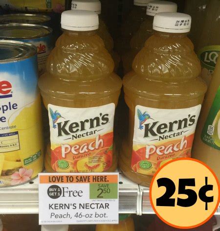 Kern's Juice Just 25¢ At Publix (Today Only)