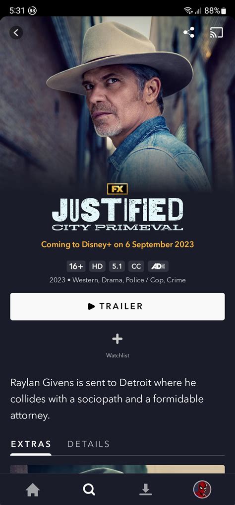 Justified: City Primeval UK Release Date set for 6 September (Disney+ ...