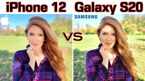 iPhone 12 VS Samsung Galaxy S20 - Camera Comparison! - YouTube