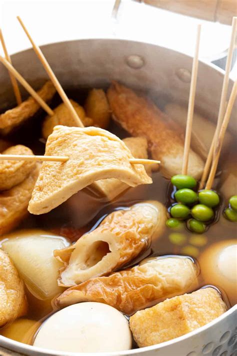 Japanese Oden - Simmered Hot Pot Recipe | Wandercooks