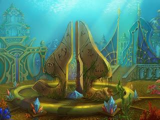 Atlantis Adventures background 14 | About Us: fantasy-art.te… | Flickr