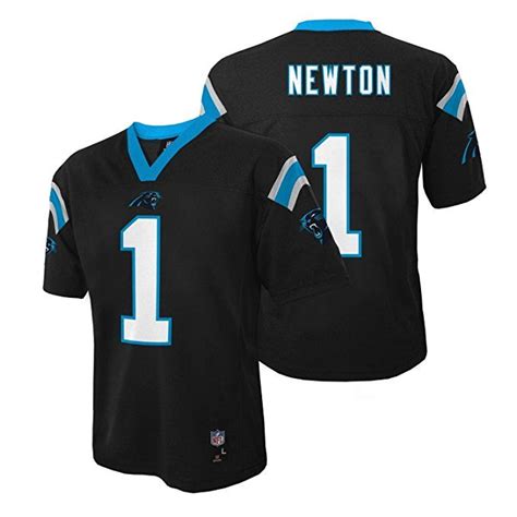 Outerstuff Cam Newton Carolina Panthers #1 NFL Youth Mid-Tier Jersey ...