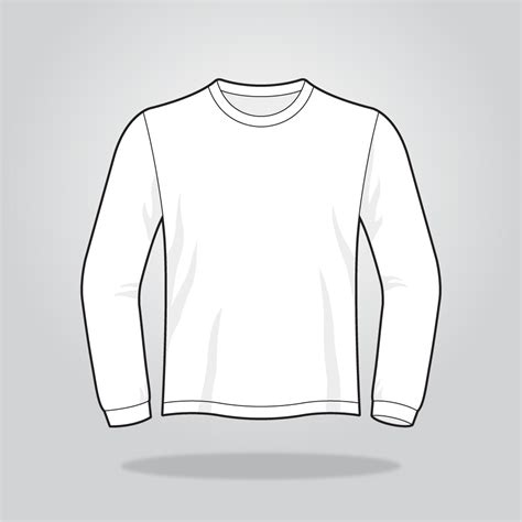 Long Sleeve Shirt Royalty Free Stock SVG Vector and Clip Art