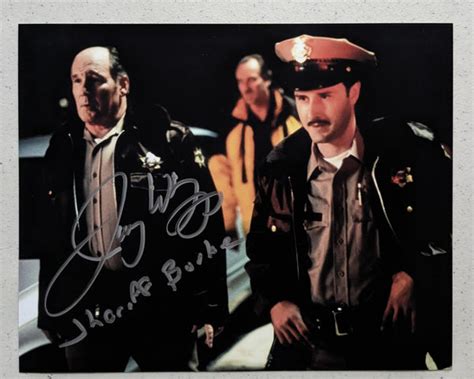 Joseph WHIPP Signed 8x10 PHOTO SCREAM GHOSTFACE Sheriff Burke Horror A ...