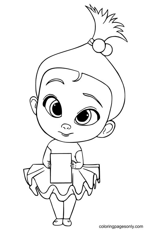 The Boss Baby Coloring Pages Printable for Free Download