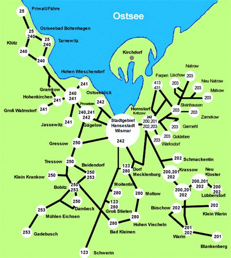 Transit Maps: Submission – Official Map: Regional Bus Map of Wismar, Germany, 2016