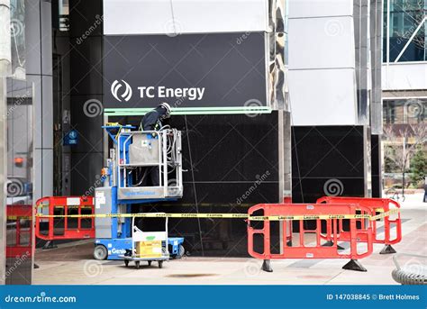 TC Energy Head Office with New Logo Editorial Image - Image of ...