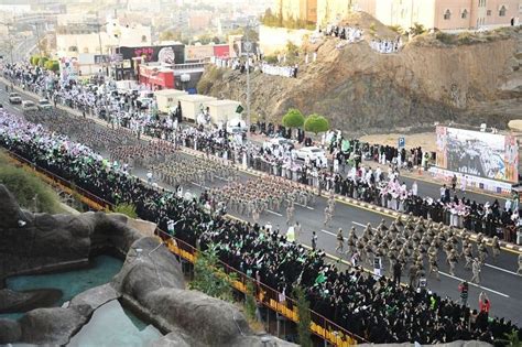 IN PICTURES: Saudi Arabia celebrates 89th National Day with fireworks ...