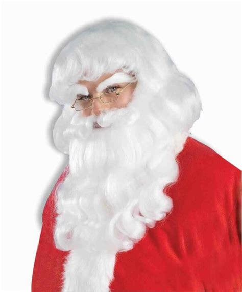 Santa Claus Wig and Beard Set - Screamers Costumes