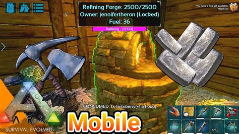 HOW TO GET METAL INGOTS FAST - ARK SURVIVAL EVOLVED MOBILE || (Android ...