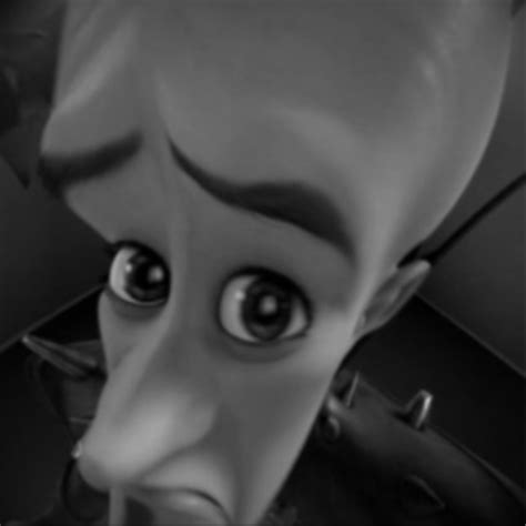 Megamind peeking - grayscale Blank Template - Imgflip