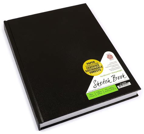 Amazon.com: Pentalic Sketch Book, Hardbound, 8-1/2-Inch by 11-Inch ...