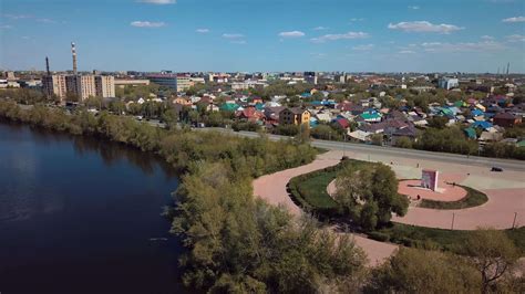 Aerial Panorama Of The City Of Aktobe In Kazakhstan 24199422 Stock ...