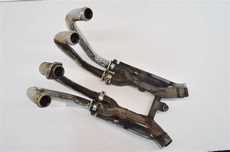 SUZUKI GSX 1400 Exhaust manifold headers downpipes 2004 11635581 | eBay