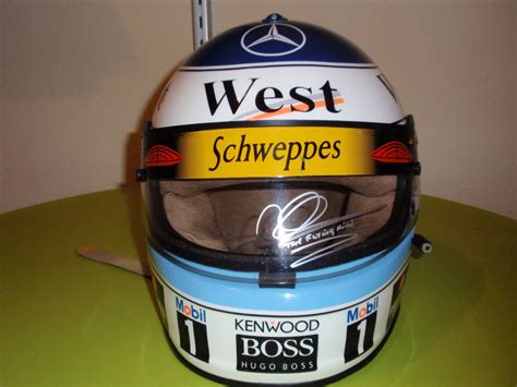 Mika Hakkinen Helmet