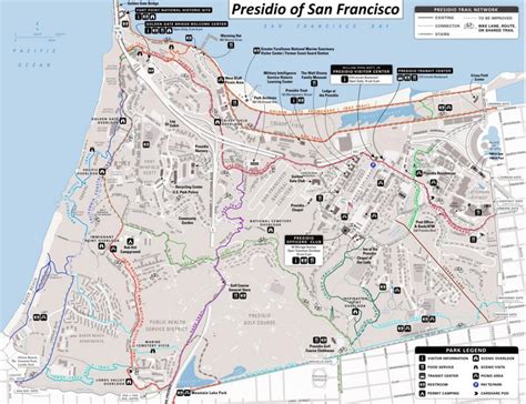 Presidio of San Francisco Map - Ontheworldmap.com