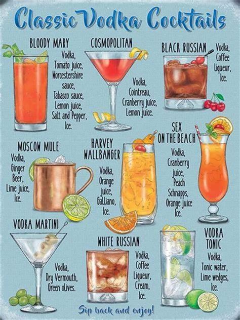 16 Great Cocktail Recipes You Should Know | Classic vodka cocktails ...