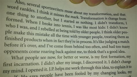 More not than often: Open: An Autobiography by Andre Agassi