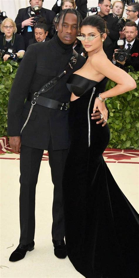 Travis Scott & Kylie Jenner #Met Gala 2018 | Travis scott kylie jenner ...