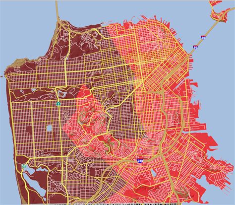 San Francisco / Bay Area Latest Earthquakes, Liquefaction, Landslide ...