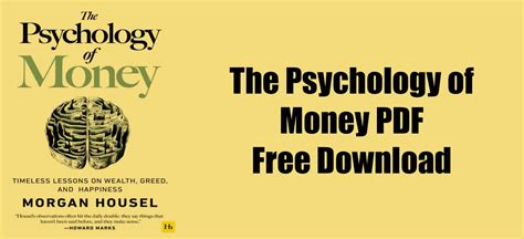 The Psychology Of Money Pdf Indonesia Download: Understand The Value Of ...