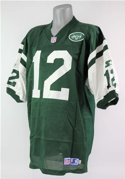 Lot Detail - 2000's Joe Namath New York Jets Signed Jersey (JSA)