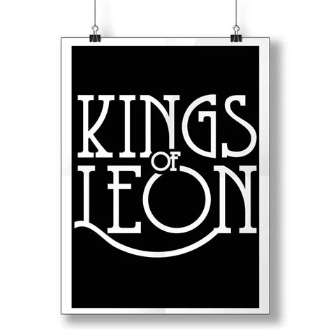 Kings Of Leons Logo Poster - Micalshop