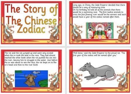 Free Printable Chinese New Year Story of the Zodiac Information Posters | Printable teaching ...