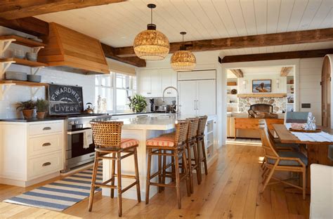 Coastal Farmhouse Kitchen Images