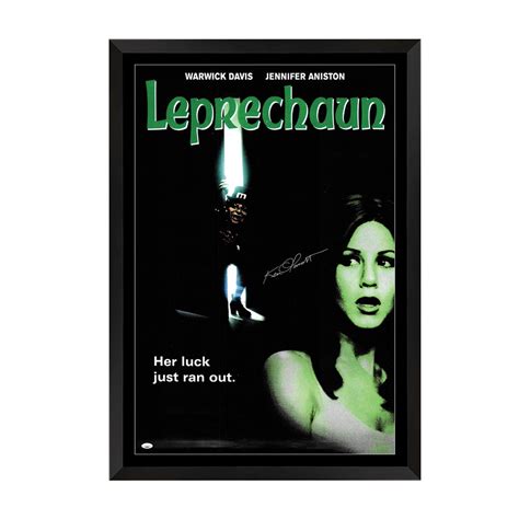 Leprechaun Ken Olandt Signed Movie Poster - JSA Certified 2 Framed – exclusivesignings