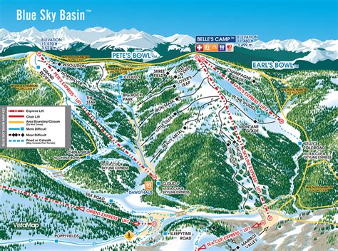 Vail Ski Maps - skiflicks.com