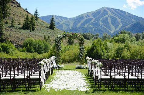 Summer Wedding in Sun Valley, Idaho | Idaho wedding venues, Lake tahoe weddings, Mountain ...