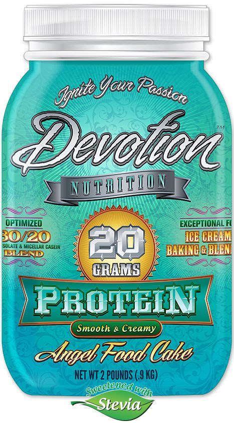 Devotion Protein Powder- Angel Food Cake Flavor | Devotion Nutrition - Delicious Protein Powders ...