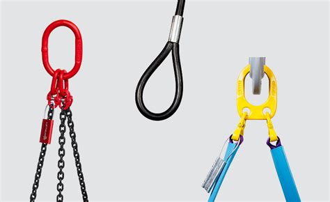 What type of sling is the right one: chain, textile or wire rope sling?