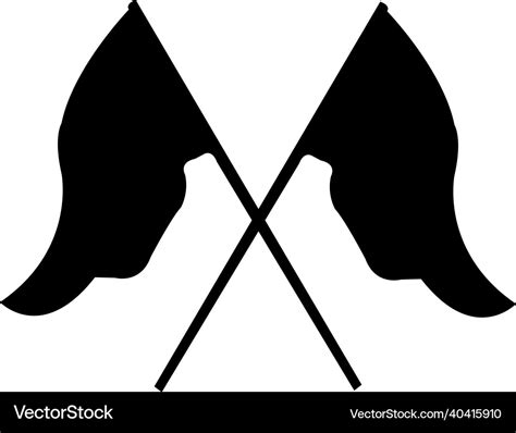 Color guard flags svg eps cutting file svg Vector Image