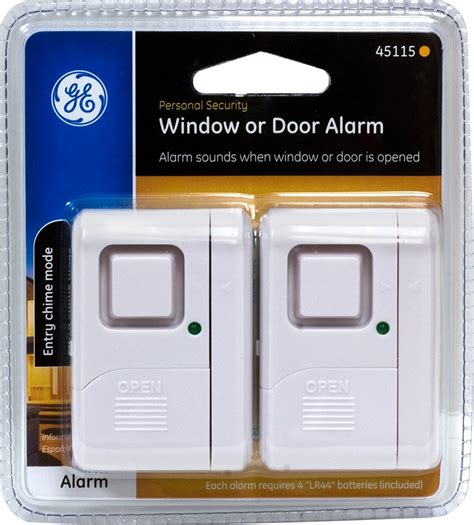 GE Personal Security Window/Door Alarm (2 pack), 45115 - Household Alarms And Detectors ...