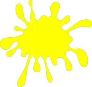 Splash Yellow Clip Art at Clker.com - vector clip art online, royalty ...