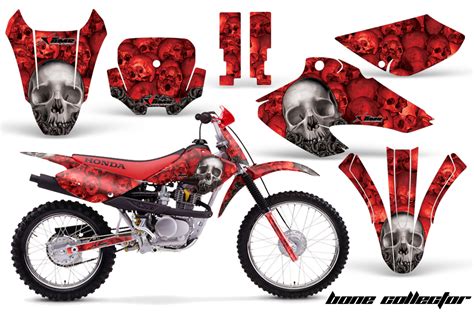 Honda dirt bike decals stickers