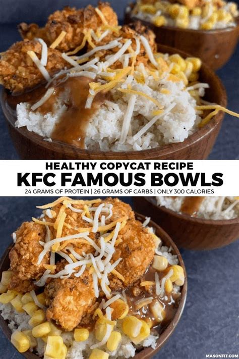 Nutrition Info Kfc Famous Bowl | Besto Blog