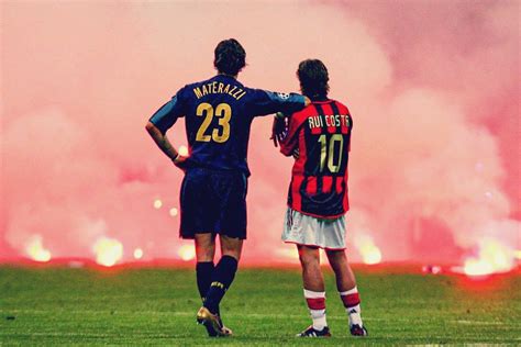 La vera storia della foto con Materazzi e Rui Costa nel derby di ...