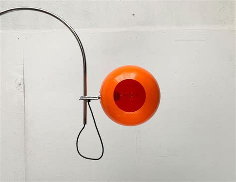 Mid-Century Space Age German Arc Floor Lamp from Wila, 1960s for sale at Pamono