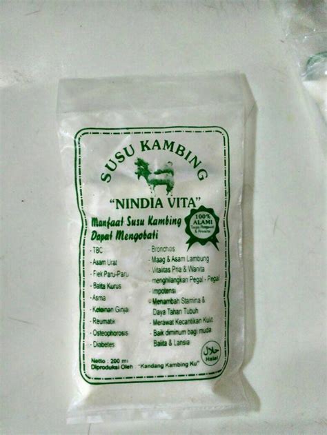 Jual Susu Kambing segar - Jakarta Timur - Nindia Vita | Tokopedia