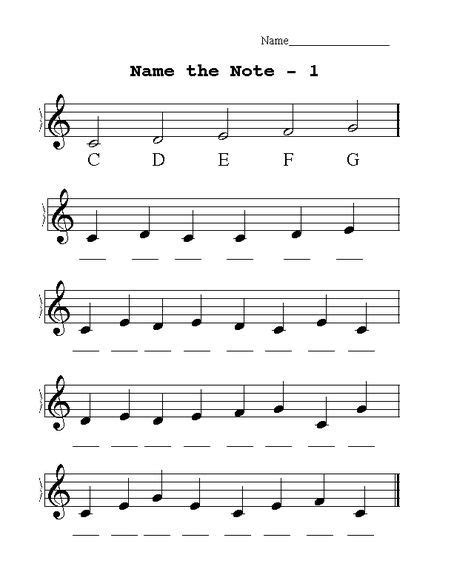 music notes worksheets for kids | Rhythm Worksheets