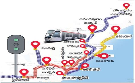 Visakha Metro Rail Routes and Lines – Steel Plant to Bhogapuram Airport – hello ap