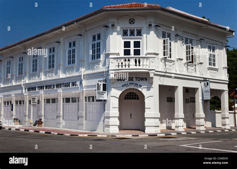 Georgetown World Heritage Building, Penang Stock Photo - Alamy