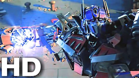 OPTIMUS PRIME uses Ultimate Attack to kill MEGATRON | TRANSFORMERS - YouTube