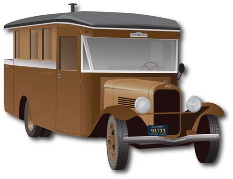 Automobile Oldtimer Camper · Free vector graphic on Pixabay