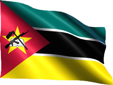 Mozambique Flag PNG Images Transparent Free Download